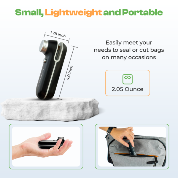 Mini Electric Sealer and Cutter – USB Rechargeable and Durable - Image 2